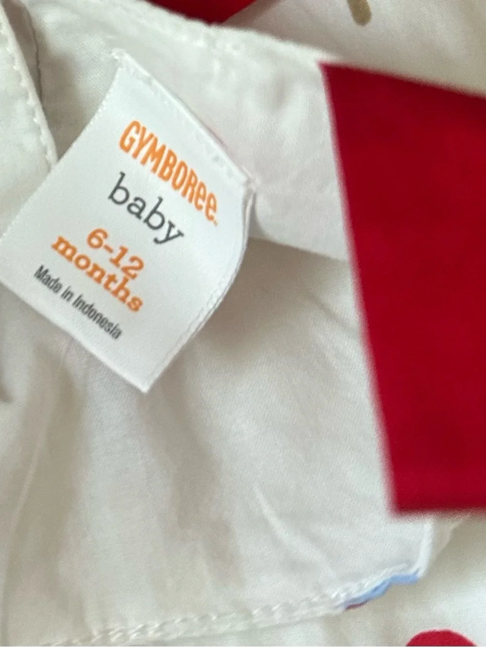 Gymboree Baby Popsicle Print Dress NWT Red White Blue Summer
